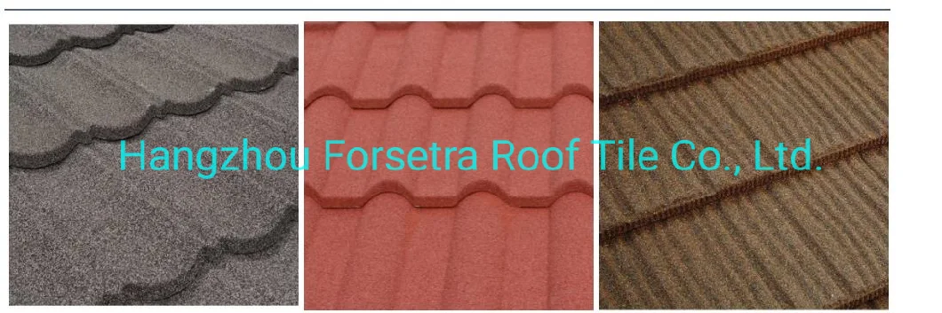 Milano Roof Tiles Hot Selling Stone Coated Metal Roof Tile Best Composite Roofing Products for House Home